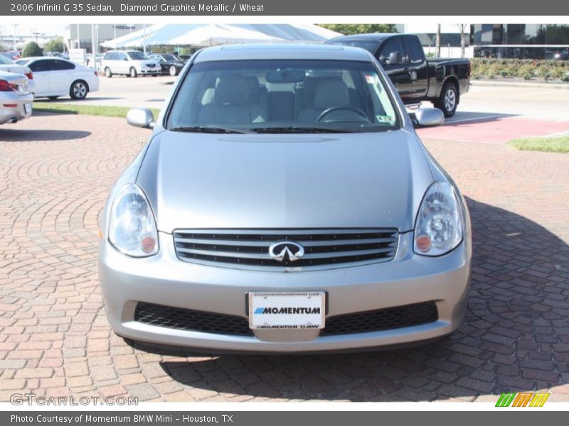 Diamond Graphite Metallic / Wheat 2006 Infiniti G 35 Sedan