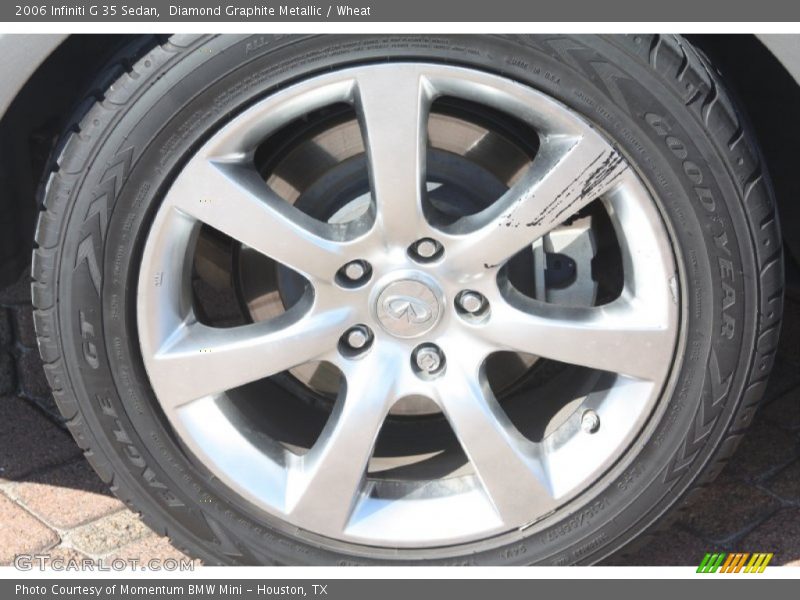 Diamond Graphite Metallic / Wheat 2006 Infiniti G 35 Sedan