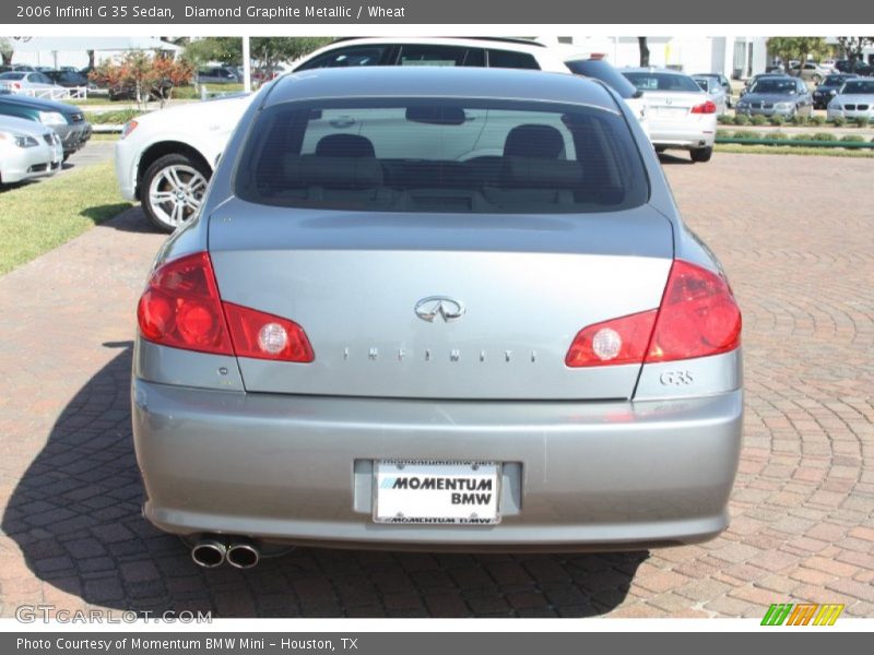 Diamond Graphite Metallic / Wheat 2006 Infiniti G 35 Sedan
