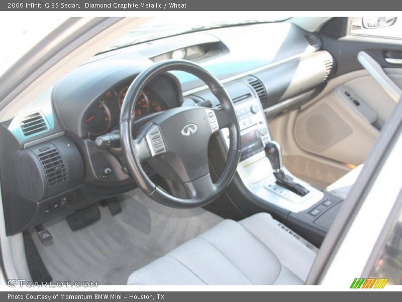 Diamond Graphite Metallic / Wheat 2006 Infiniti G 35 Sedan