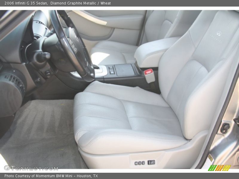 Diamond Graphite Metallic / Wheat 2006 Infiniti G 35 Sedan