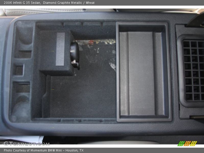 Diamond Graphite Metallic / Wheat 2006 Infiniti G 35 Sedan