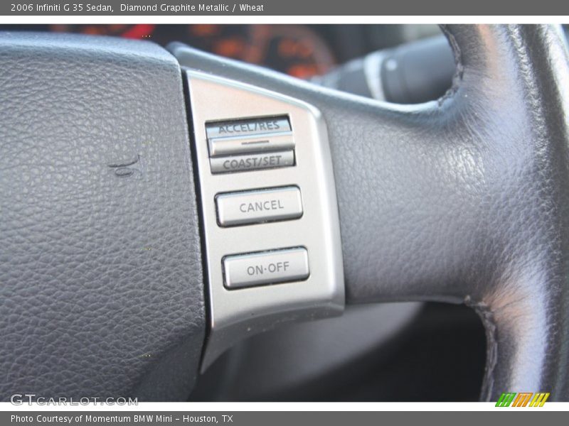 Diamond Graphite Metallic / Wheat 2006 Infiniti G 35 Sedan