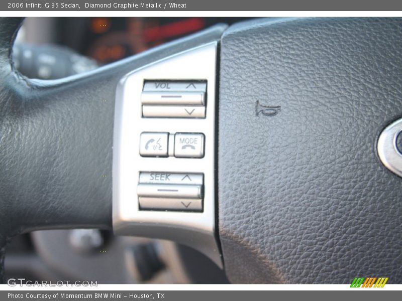 Diamond Graphite Metallic / Wheat 2006 Infiniti G 35 Sedan