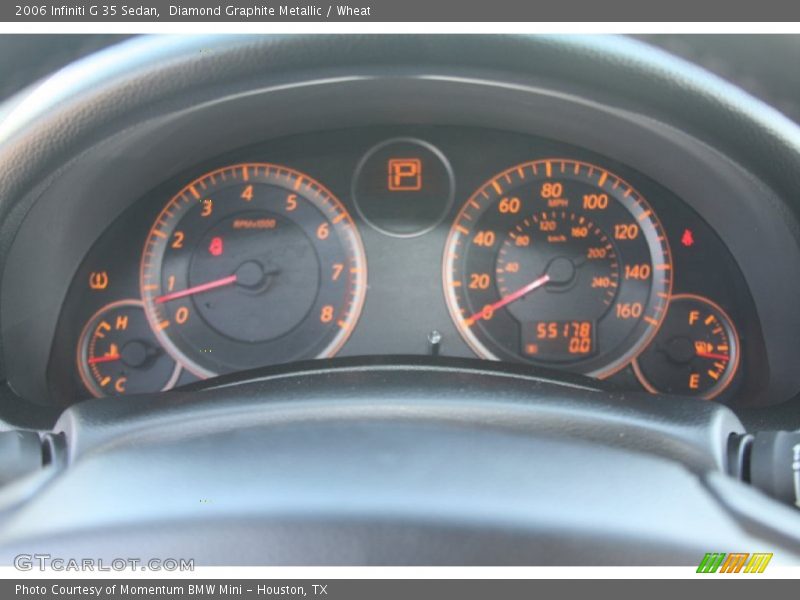 Diamond Graphite Metallic / Wheat 2006 Infiniti G 35 Sedan