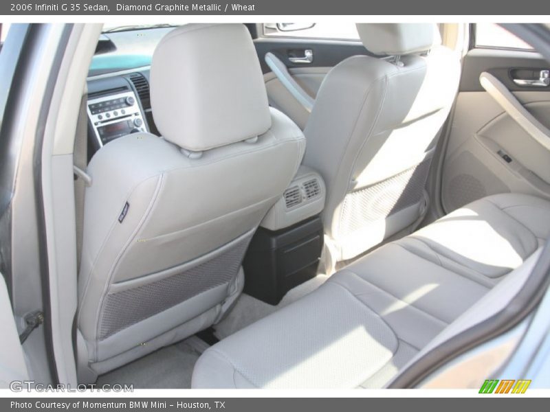 Diamond Graphite Metallic / Wheat 2006 Infiniti G 35 Sedan