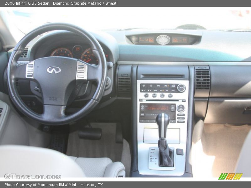 Diamond Graphite Metallic / Wheat 2006 Infiniti G 35 Sedan