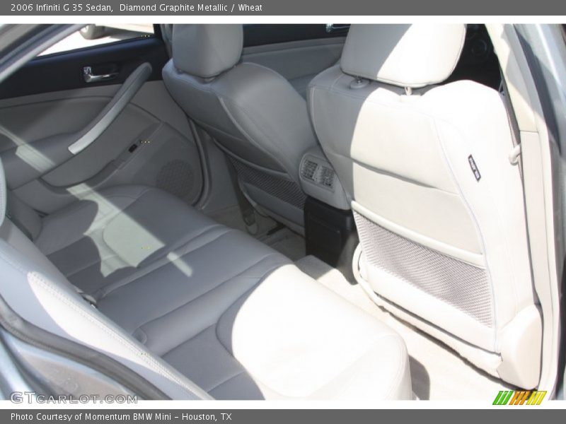 Diamond Graphite Metallic / Wheat 2006 Infiniti G 35 Sedan