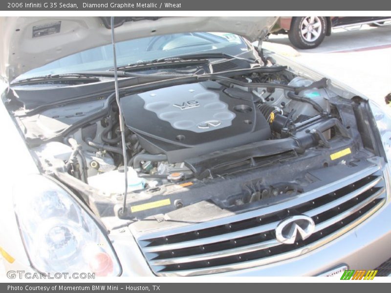 Diamond Graphite Metallic / Wheat 2006 Infiniti G 35 Sedan