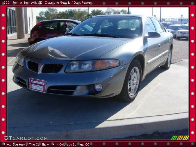 Graystone Metallic / Dark Pewter 2004 Pontiac Bonneville SE