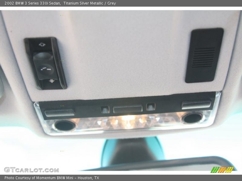 Titanium Silver Metallic / Grey 2002 BMW 3 Series 330i Sedan