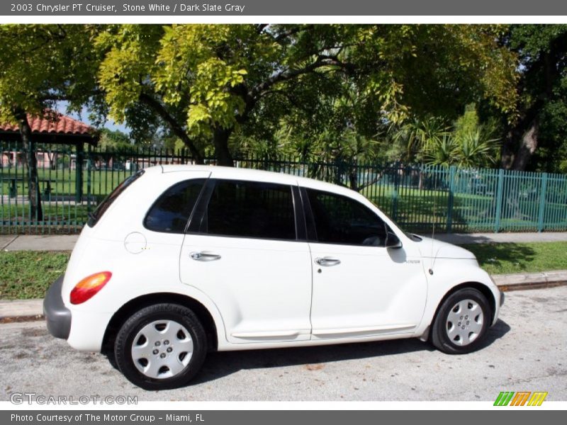 Stone White / Dark Slate Gray 2003 Chrysler PT Cruiser