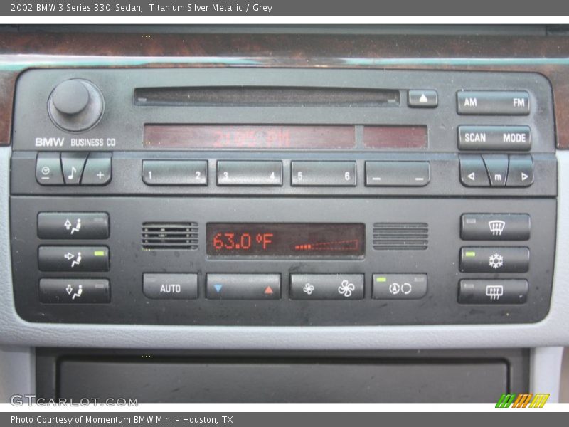 Titanium Silver Metallic / Grey 2002 BMW 3 Series 330i Sedan