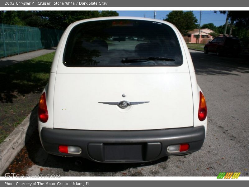 Stone White / Dark Slate Gray 2003 Chrysler PT Cruiser