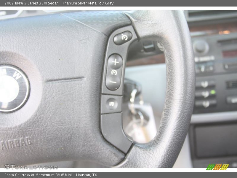 Titanium Silver Metallic / Grey 2002 BMW 3 Series 330i Sedan