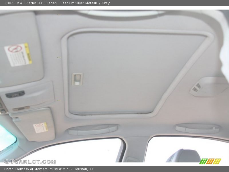 Titanium Silver Metallic / Grey 2002 BMW 3 Series 330i Sedan
