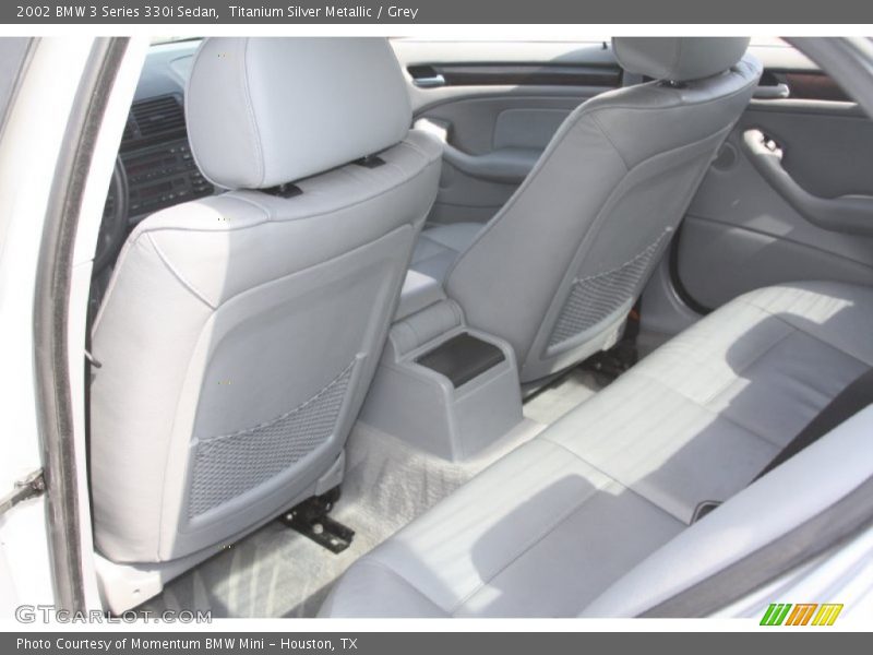 Titanium Silver Metallic / Grey 2002 BMW 3 Series 330i Sedan