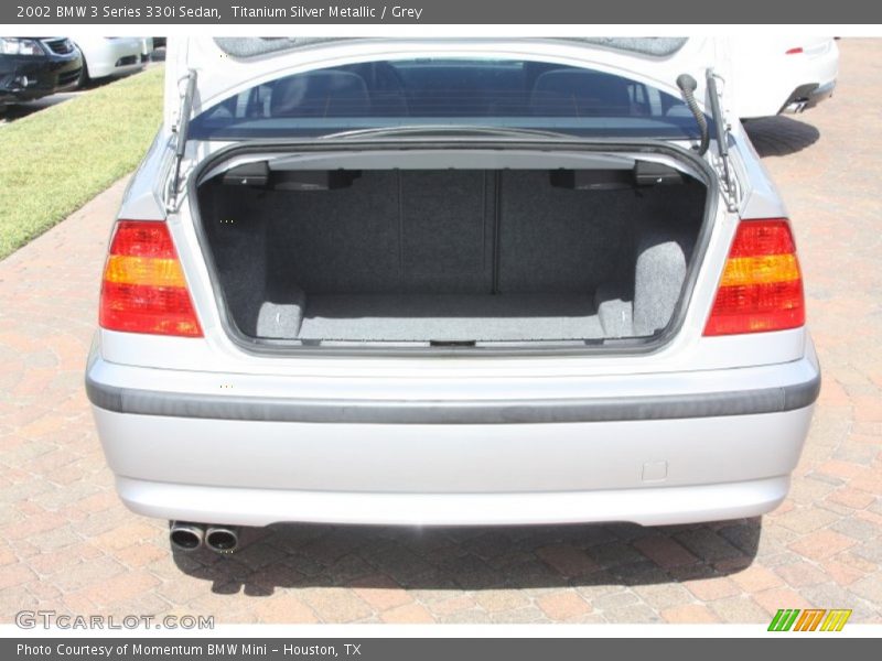 Titanium Silver Metallic / Grey 2002 BMW 3 Series 330i Sedan