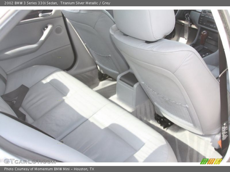 Titanium Silver Metallic / Grey 2002 BMW 3 Series 330i Sedan