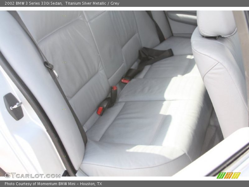 Titanium Silver Metallic / Grey 2002 BMW 3 Series 330i Sedan
