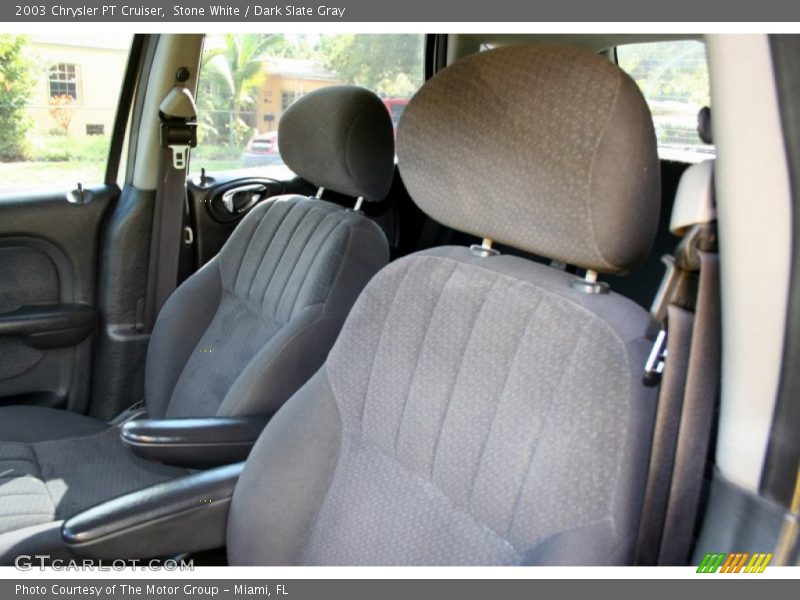 Stone White / Dark Slate Gray 2003 Chrysler PT Cruiser