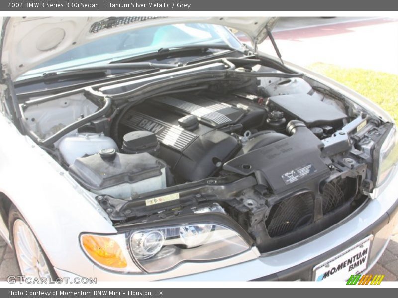 Titanium Silver Metallic / Grey 2002 BMW 3 Series 330i Sedan