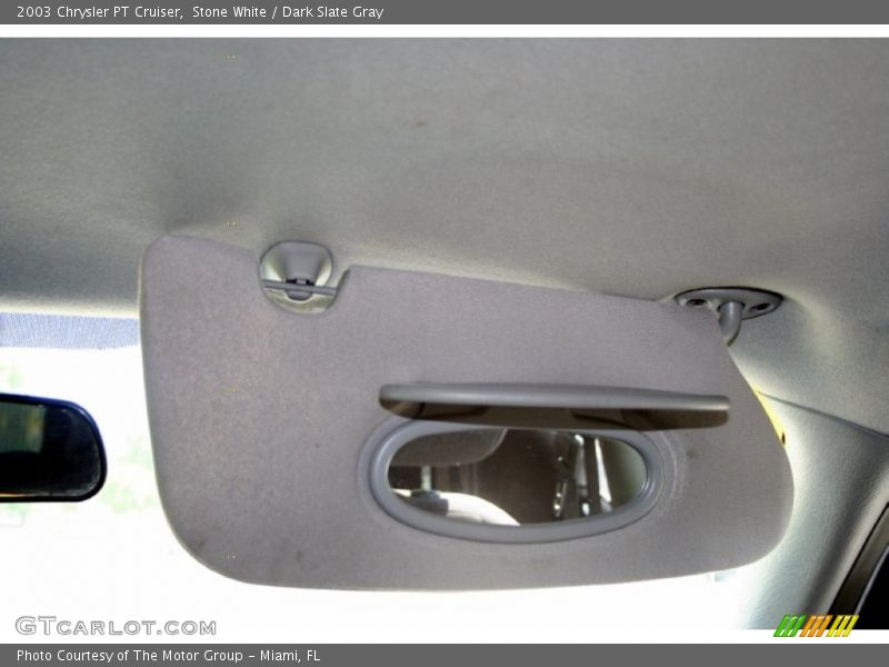 Stone White / Dark Slate Gray 2003 Chrysler PT Cruiser
