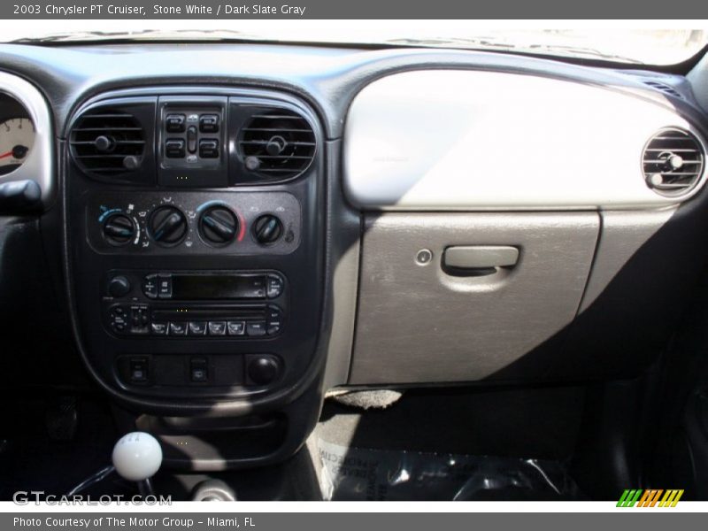 Stone White / Dark Slate Gray 2003 Chrysler PT Cruiser