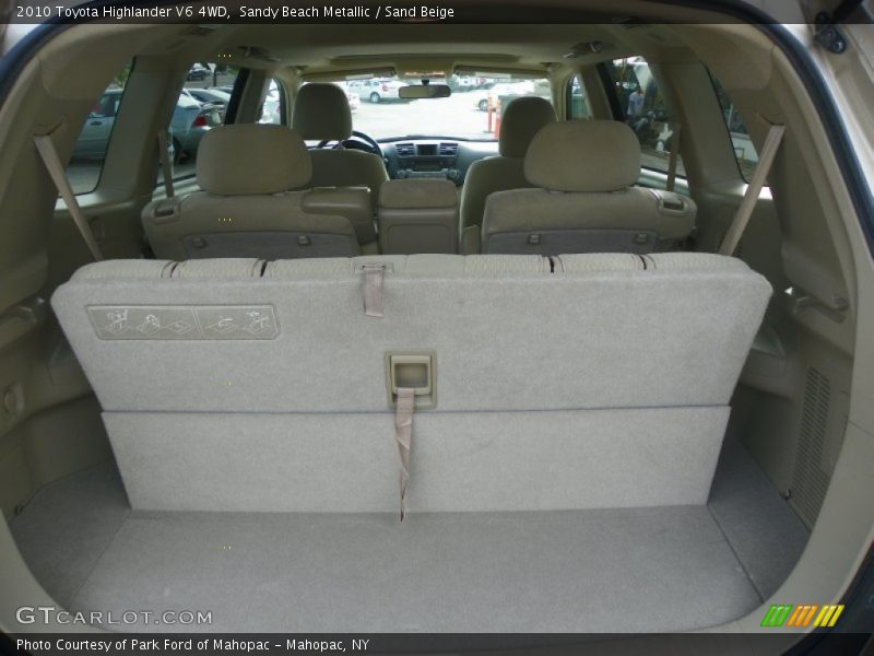 Sandy Beach Metallic / Sand Beige 2010 Toyota Highlander V6 4WD