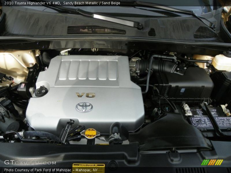 Sandy Beach Metallic / Sand Beige 2010 Toyota Highlander V6 4WD