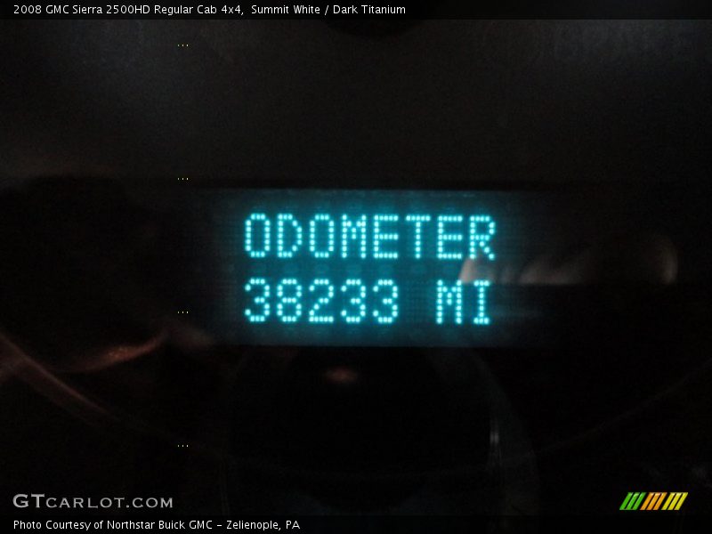 Summit White / Dark Titanium 2008 GMC Sierra 2500HD Regular Cab 4x4