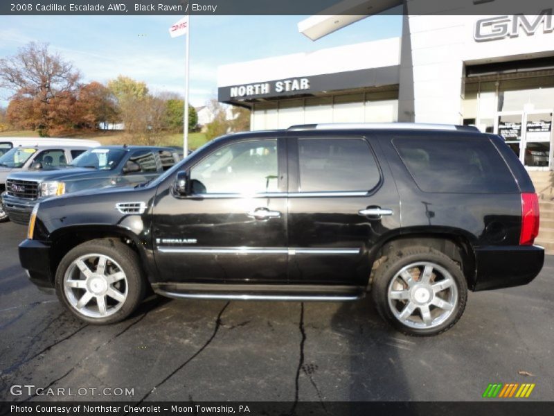 Black Raven / Ebony 2008 Cadillac Escalade AWD