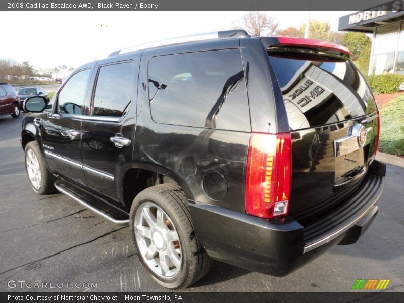 Black Raven / Ebony 2008 Cadillac Escalade AWD