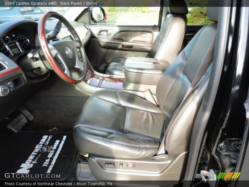 Black Raven / Ebony 2008 Cadillac Escalade AWD
