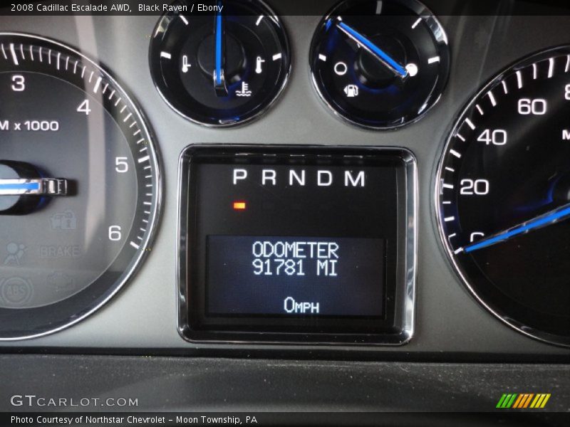Black Raven / Ebony 2008 Cadillac Escalade AWD