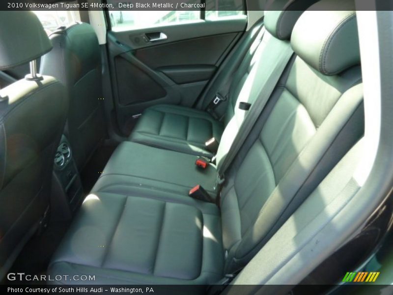 Deep Black Metallic / Charcoal 2010 Volkswagen Tiguan SE 4Motion