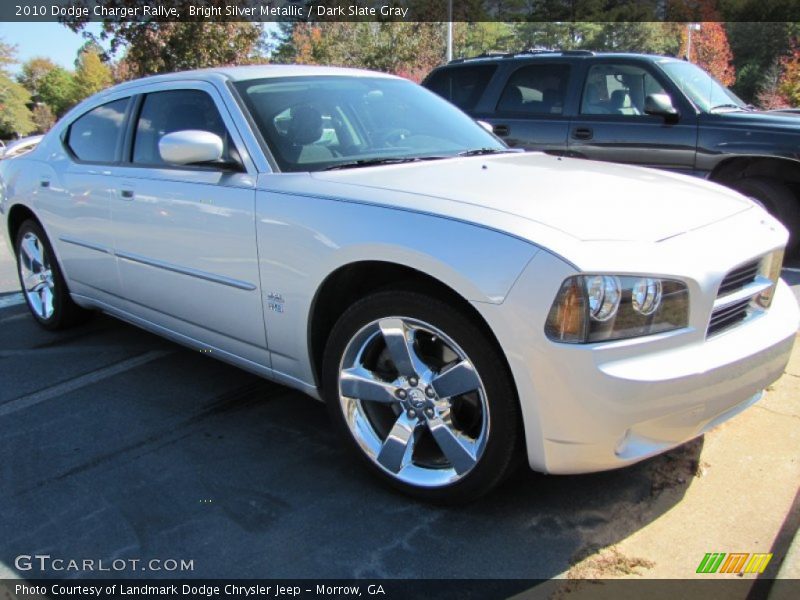 Bright Silver Metallic / Dark Slate Gray 2010 Dodge Charger Rallye