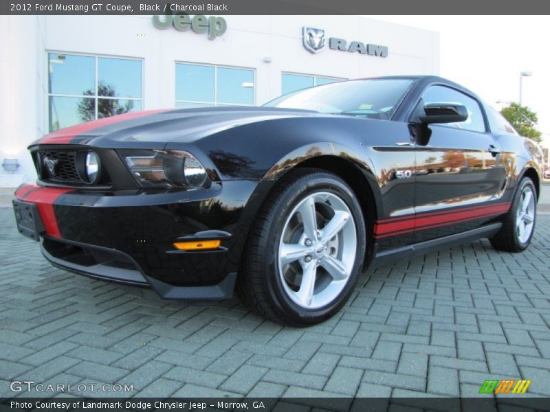 Black / Charcoal Black 2012 Ford Mustang GT Coupe