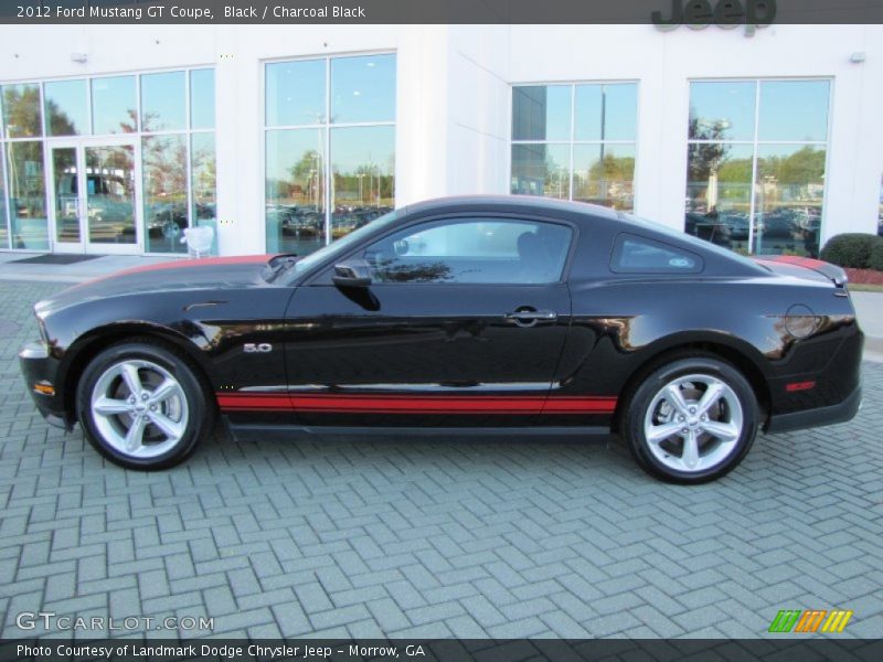 Black / Charcoal Black 2012 Ford Mustang GT Coupe