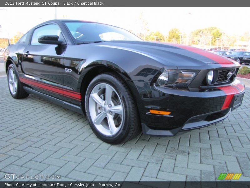 Black / Charcoal Black 2012 Ford Mustang GT Coupe
