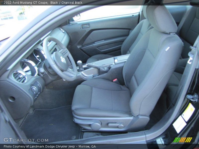 Black / Charcoal Black 2012 Ford Mustang GT Coupe