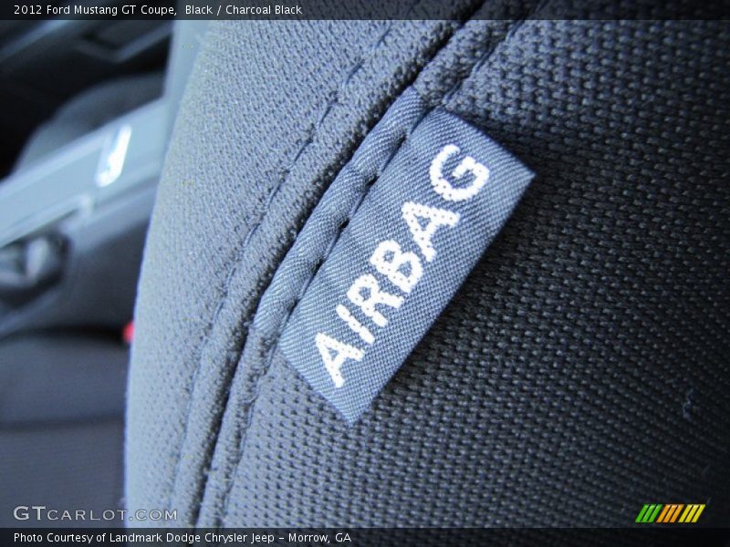 Black / Charcoal Black 2012 Ford Mustang GT Coupe