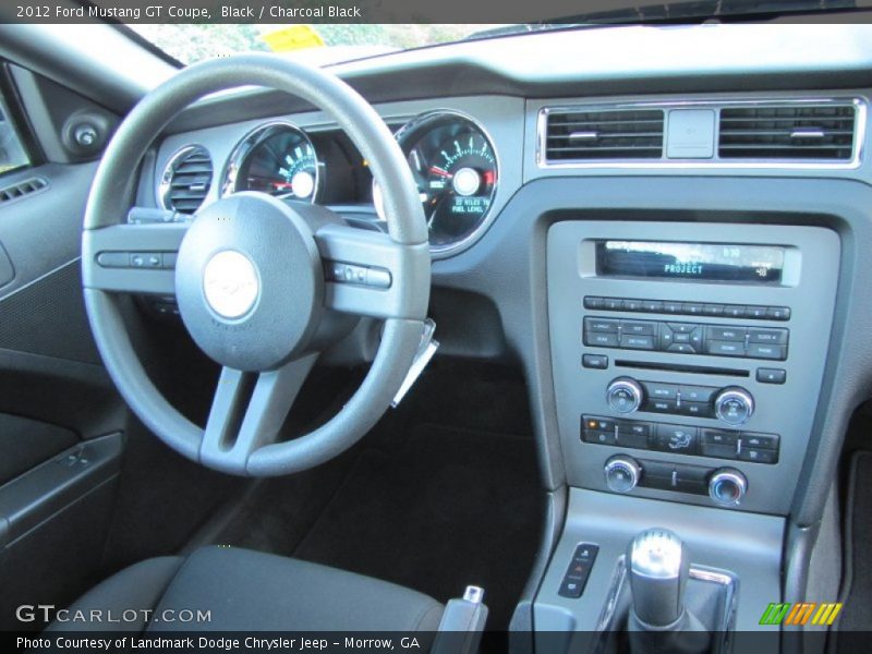 Black / Charcoal Black 2012 Ford Mustang GT Coupe