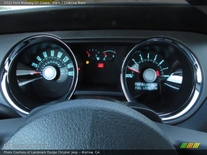 Black / Charcoal Black 2012 Ford Mustang GT Coupe