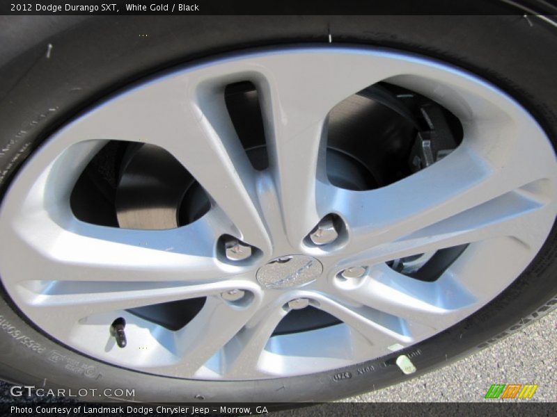White Gold / Black 2012 Dodge Durango SXT