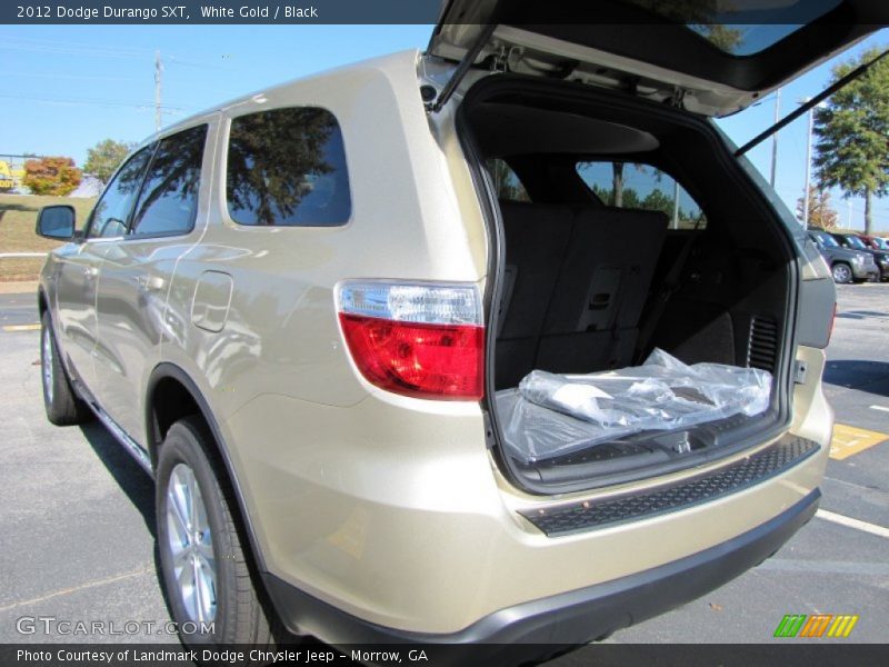 White Gold / Black 2012 Dodge Durango SXT