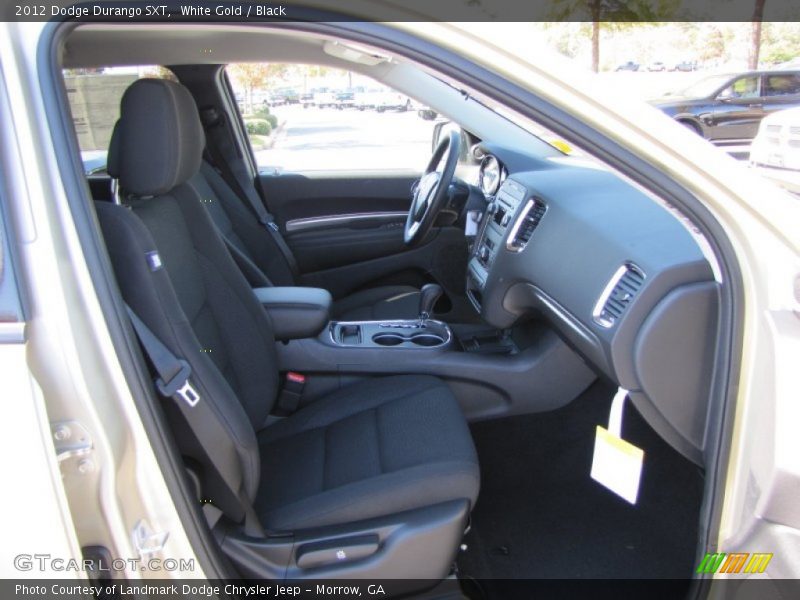 White Gold / Black 2012 Dodge Durango SXT