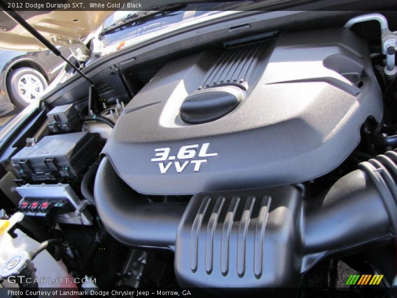 White Gold / Black 2012 Dodge Durango SXT