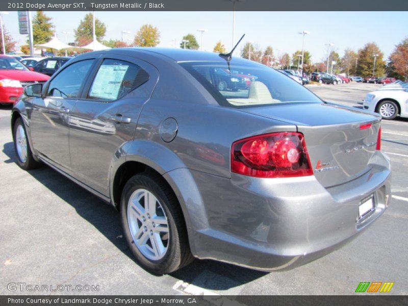Tungsten Metallic / Black 2012 Dodge Avenger SXT