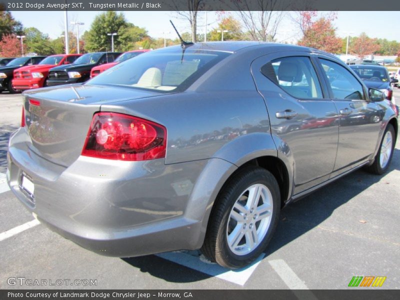 Tungsten Metallic / Black 2012 Dodge Avenger SXT